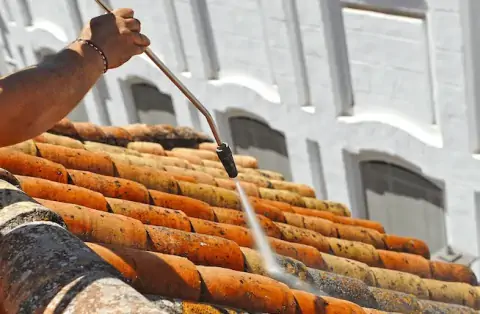 Nettoyage de toitures - Saint-Romain-en-Gier